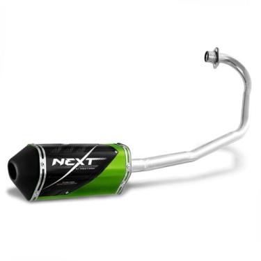 Imagem de Escapamento Esportivo Moto Pro Tork Next Fan 125 2014, VERDE, Único