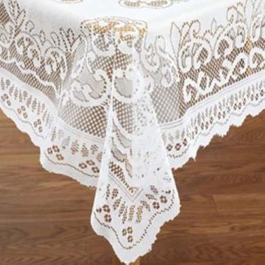 Imagem de Retangulo de toalha de mesa de renda (152,4 cm x 213,4 cm)