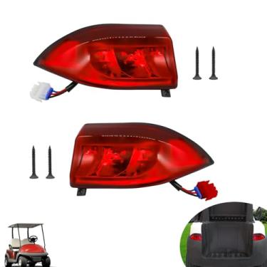 Imagem de Drive-up Luzes traseiras de LED para carrinho de golfe para modelos Club Car Precedent 2004-Up e Tempo 2018-Up, kit de luz traseira de 12 V com fios de 3 pinos, lado do motorista e do passageiro