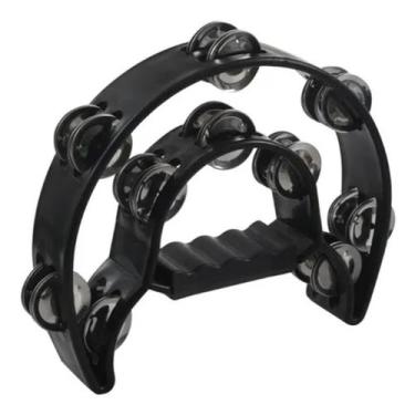 Imagem de Pandeiro Meia Lua de Mão Duplo RVN - RVN Musical