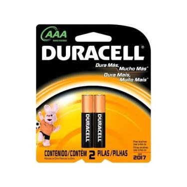 Imagem de Pilhas Alcalina AAA 1200mnAh 2 Unidades - Duracell
