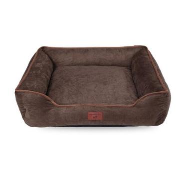 Imagem de Cama PET de Suede Macia  M - C C A Distribidora,  Marrom