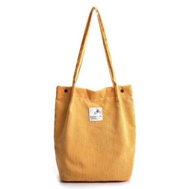 Imagem de Bolsa Feminina Ombro Veludo Grande Espaçosa Viagem Mulher - Alwy, Amar