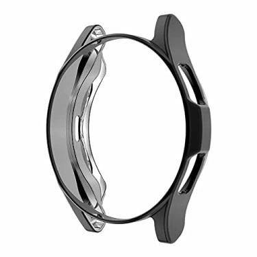 Imagem de Capa Protetora TPU Bumper Case compatível com Samsung Galaxy Watch 4 Classic 46mm SM-R890 / SM-R895 - Marca LTIMPORTS (Preto)