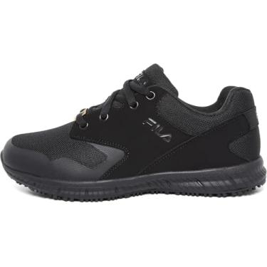 Imagem de Fila Sapato Profissional Feminino para Trabalhar e Saúde, Preto/Preto/Preto, 8.5