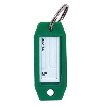 Imagem de Etiqueta Dovale p/ Chaves Modelo 3 Verde C/50 unid.