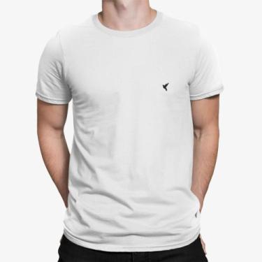 Imagem de Camiseta T-shirt Básica 100% Algodão Malha Premium Masculina - Lauhe O