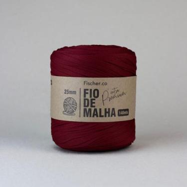 Imagem de Fio de Malha Extra Premium Fischer 25mm, Especial - Marsala
