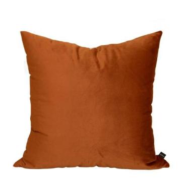 Imagem de Almofada em Veludo Cobre Quadrada - Cazachic, Somente Capa