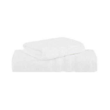 Imagem de Kit 2 Toalhas Banho e Rosto Macias Budemmeyer Vanilla Extra Soft Felpu