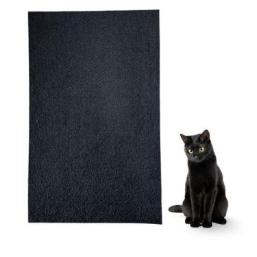 Imagem de Arranhador para gato protetor de sofa cama porta com adesivo carpete r