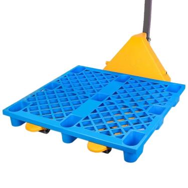 Imagem de Palete de transporte de empilhadeira resistente, plataforma de armazenamento de plástico leve para restaurante, cozinha, loja, supermercado, porão, armazém, grande, 36 x 36 48 x 40 30 x 30 polegadas,