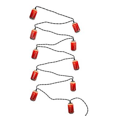 Imagem de Kurt S. Adler Kurt Adler Cc0748 Conjunto de Luzes para Latas de Coca-Cola, 10 Luzes
