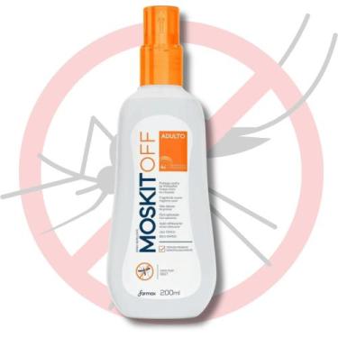 Imagem de Repelente Spray Adulto Moskitoff 200ml Com DEET 4HRs Proteção Dengue C