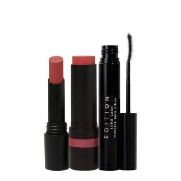Imagem de Kit Océane Edition Batom Nude Blush Stick Pink e Long Lash (3 produtos