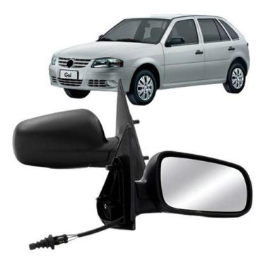 Imagem de Par Retrovisor Gol G3 G4 4pts 1999 A 2008 Com Controle - MIRROR-TW