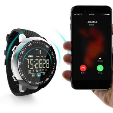 Imagem de Smartwatch EX18 Impermeável Masculino - Assista a Eventos Esportivos