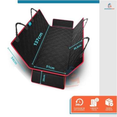 Imagem de Capa Pet Protetora De Banco Traseiro Carro Impermeável Cães - Duke & d