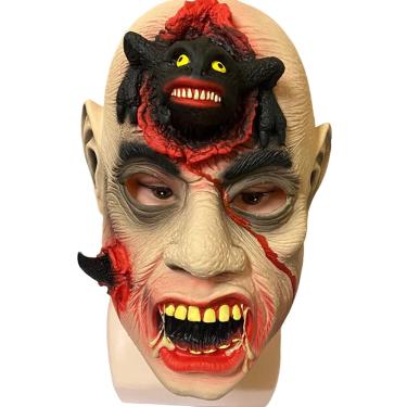 Imagem de Fantasia Máscara Assustadora Monstro com Morcego na Cabeça