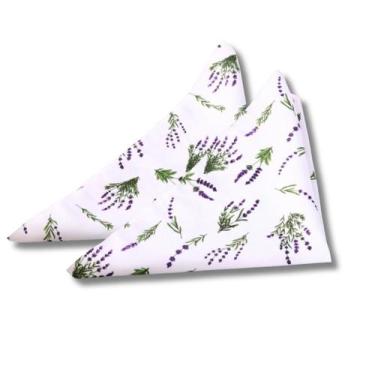 Imagem de Kit Guardanapo de Tecido 35x35cm Lavanda para Mesa Posta - Valle Enxov