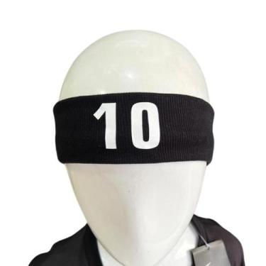 Imagem de Kit Faixa Testeira Jogador Timão Corint nº 10 Memphis - RF SPORTS, Dou