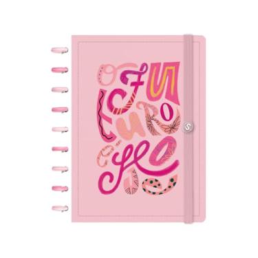 Imagem de Caderno de Disco ISCOOL Capa Dura Verbo Livre O Futuro é Hoje Rosa M