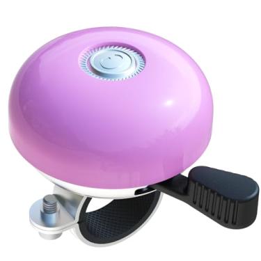 Imagem de Greallthy Sino de bicicleta clássico sino de bicicleta para cruzeiro de praia anel de bicicleta sino com sinos de som alto para guidão de bicicleta de montanha de estrada adultos crianças