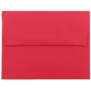 Imagem de Envelopes vermelhos de Natal Brite Hue da JAM Paper, Pack of 100, A2