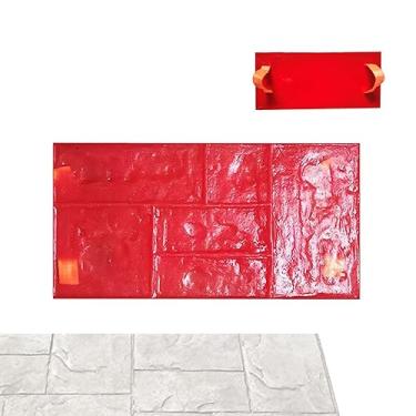 Imagem de Tapete de textura de concreto realista sem costura tapete de carimbo de concreto carimbos de poliuretano textura de concreto oferece texturas de aparência natural em paredes ou concreto