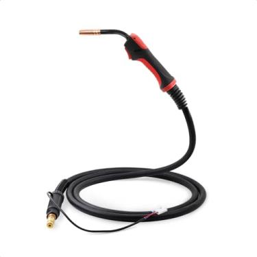 Imagem de Pistola de solda MIG Magnum 100L K530-5 tocha 100 Amp 3 m substituição para Lincoln Magnum 100L K530-5 com terminais de pá fêmea