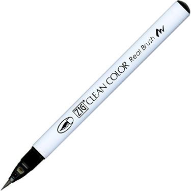 Imagem de CANETA ZIG PEN REAL BRUSH BLACK RB 6000AT 010