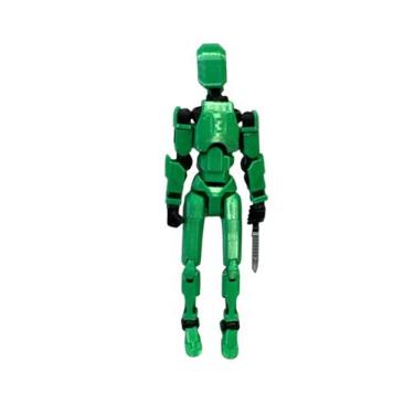 Imagem de Boneco Articulado Dummy 13 Melhor Qualidade - FLEX3D, Verde