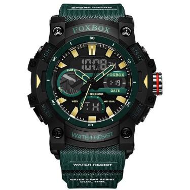 Imagem de Relógio de Quartzo Masculino Esportivo Digital LED 5atm  A Prova D´agua