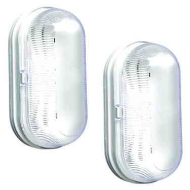 Imagem de Kit 2 Luminária Tartaruga Led 12W IP65 para bateria 12V veicular motor