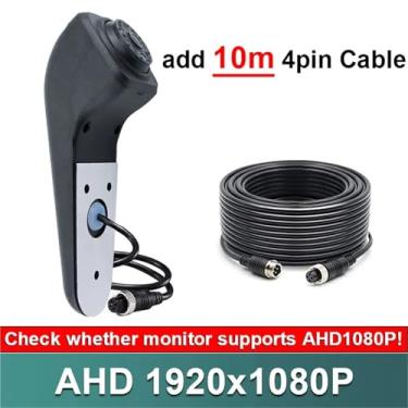 Imagem de GreenYi AHD 1080P Visão Traseira de Veículo Visão Noturna IR Compatível com Câmera à Prova D'água Compatível com VW Crafter Van 2017(AHD add 10m (4Pin))