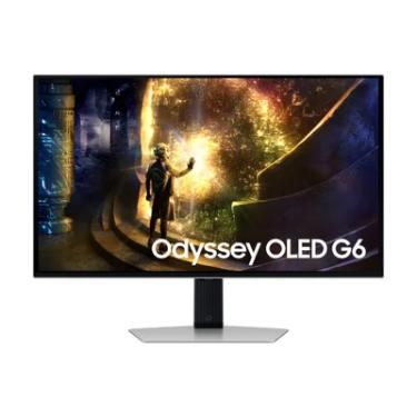 Imagem de Monitor Samsung Odyssey OLED G6, 27, Qhd, 240hz, 0.03ms, Dp, HDMI, Usb, Freesync Premium Pro Silver