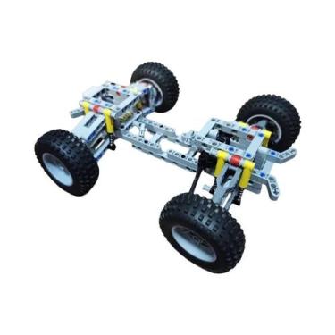 Imagem de Conjunto De Blocos De Construção Elétricos Para Chassi De Carro 4WD RC