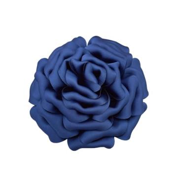 Imagem de NewZenro Broches Grandes E Delicados De Cetim Seda Com Rosas, Alfinetes Lapela, Flores Tecido, Broche Grande Para Mulheres, Festa Casamento, Banquete, Vestido, Terno, Roupas, Acessórios, Joias, Pres