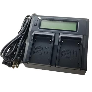 Imagem de Carregador de bateria de tela LCD rápida para Canon BP-911 BP-911K BP-914 BP-915 BP-924 BP-927 BP-930 BP-941 BP-945 BP-950G BP-970G Optura, Ultura, Vistura, XL H1A, XL H1S, ES, MV, UCV, Camuflagem