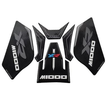 Imagem de Capa protetora de borracha para tanque de gasolina para guarnições de carenagem decalque compatível com BMW M1000XR M1000 XR 2024 2025