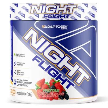 Imagem de Suplemento Glucosamina Condroitina MSM Night Flight 150g Frutas Vermelhas-Unissex