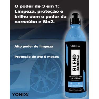 Imagem de Blend Cleaner Wax 500ml Produto 3 em 1 que Oferece Limpeza, Proteção e