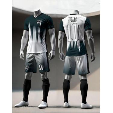 Imagem de Kit de Uniforme Personalizado com 14 Peças + Brinde - Ases, P, Unissex