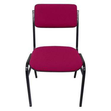 Imagem de Cadeira Empilhável para Auditórios Linha Hotel Smart Rosa