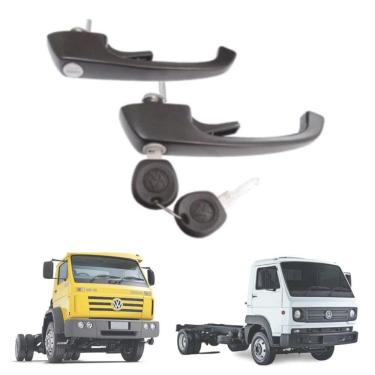 Imagem de Kit Jogo 2 Maçanetas Porta Delivery Titan Worker Após 2007 [f103]