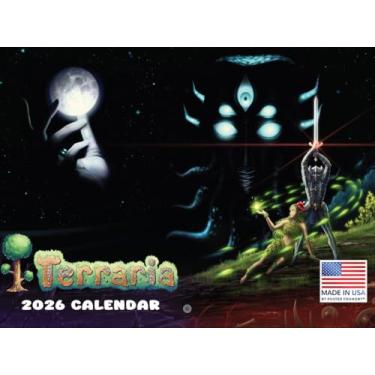 Imagem de Calendário Terraria 2026 mensal de parede
