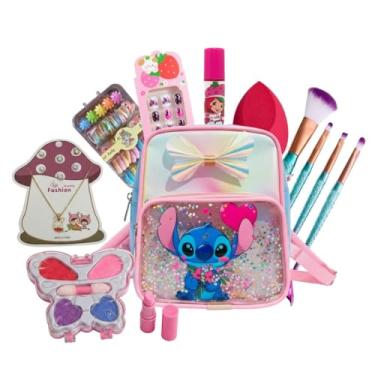 Imagem de Kit Maquiagem Infantil 36 Peças Hipoalergênico – Mini Mochila