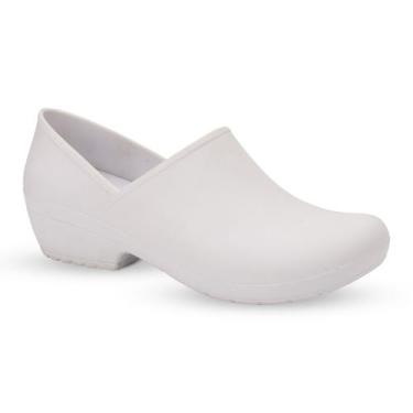 Imagem de Sapato Boa Onda Susi Borracha Enfermagem Works 1441, Branco, 37