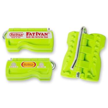 Imagem de A cunha dobrável original da Fat Ivan com ímã - para mudar de escritório para casa ou escola - Ótimo para policiais, administradores, bombeiros e sempre que você precisar de uma porta para ficar