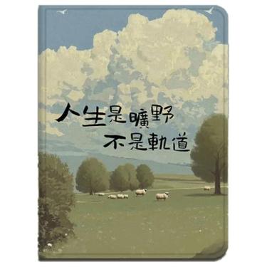 Imagem de Yzlvigrous 8.3 Polegadas Capa para iPad Mini 7 Gen 2024/iPad Mini 6 Gen 2021, Capa Fina de Suporte de PU com Despertar/sono Automático, Visualização em Vários Ângulos